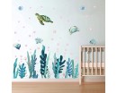 Under The Sea Seaweed Wall Decals, Turtles, Crab, Starfish, Seashell Under The Sea Seaweed Wall Decals, Turtles, Crab, Starfish, Seashell